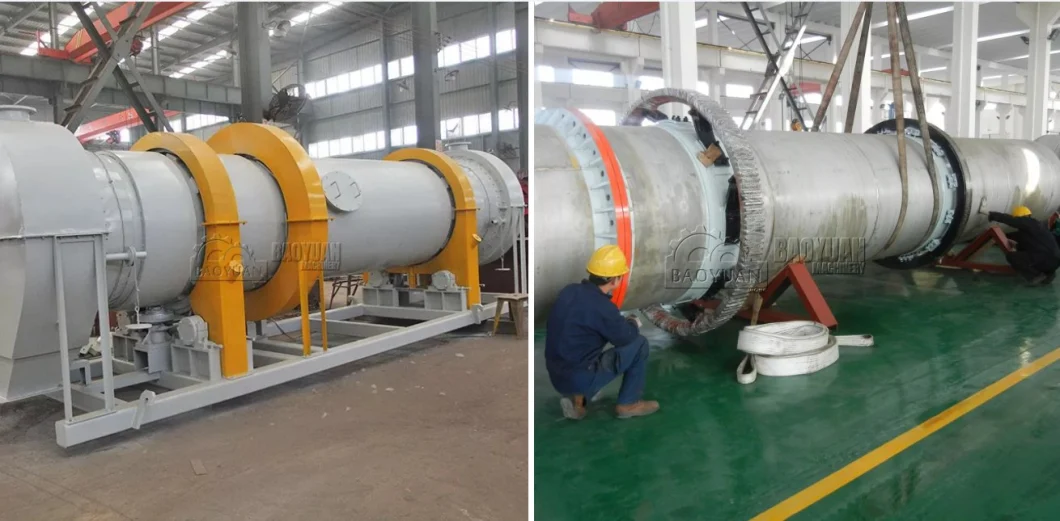 High Efficiency Cement Rotary Dryer Drying Machine with Good Price