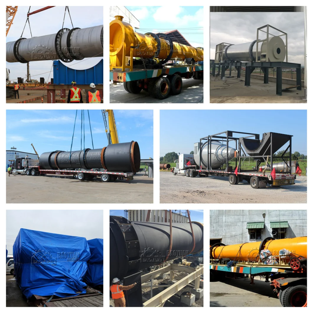 China Manufacture Specialized Industrial Drying Equipment Rotary Drum Dryer for Sale