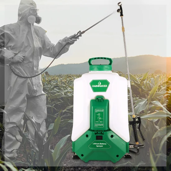 Rainmaker Pulvérisateur de batterie de pesticides à haute pression portable agricole de 16 litres