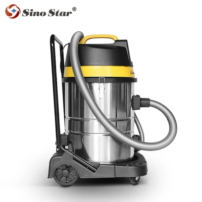 Sino Star Band Extracteur de poussière industriel Aspirateur industriel HEPA 70L Sac ou sans sac, tuyau long Tous les accessoires